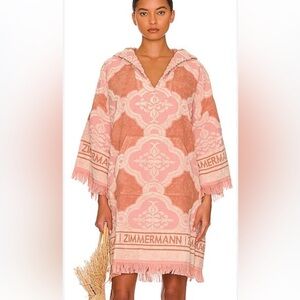 Zimmermann Pink and Cream Patterned Dress